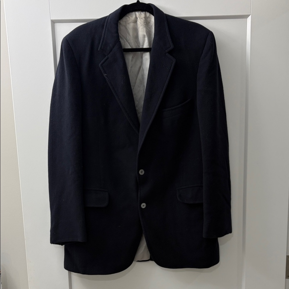 Lands' End Men's Black Blazer